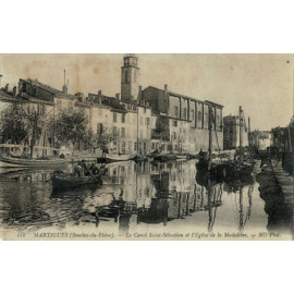 CPA - Martigues - Le Canal...