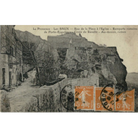 CPA - Les Baux - Rue de la...