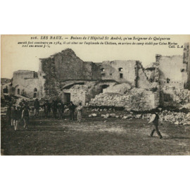 CPA - Les Baux - Ruines de...