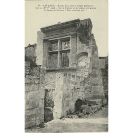 CPA - Les Baux - Reste d'un...