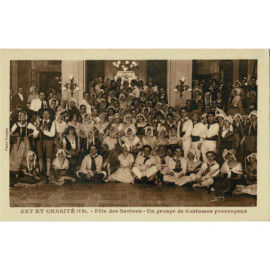 CPA -  Art et Charité -...