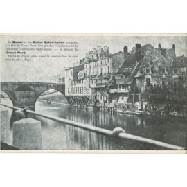 CPA - Le Bazar de Saint-Julien