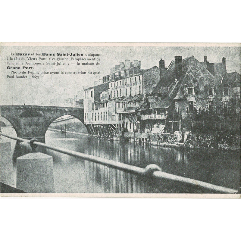 CPA - Le Bazar de Saint-Julien