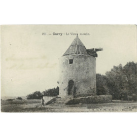 CPA - Carry - Le Vieux Moulin