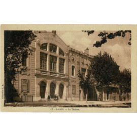 CPA - Salon - Le Théâtre