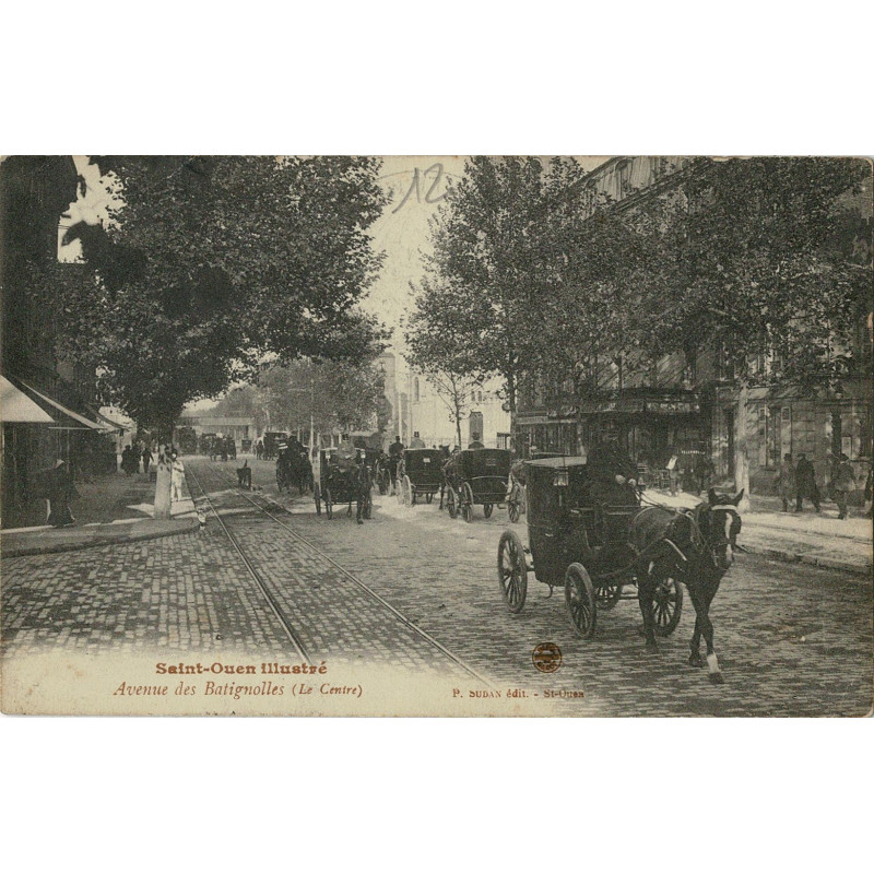 CPA - Saint-Ouen - Avenue de Batignolles