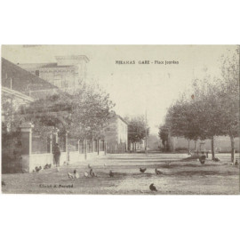 CPA - Miramas Gare - Place...