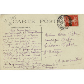 CPA -  Roquefavour - A Travers L'Aqueduc