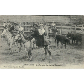 CPA - En Camargue - Une...
