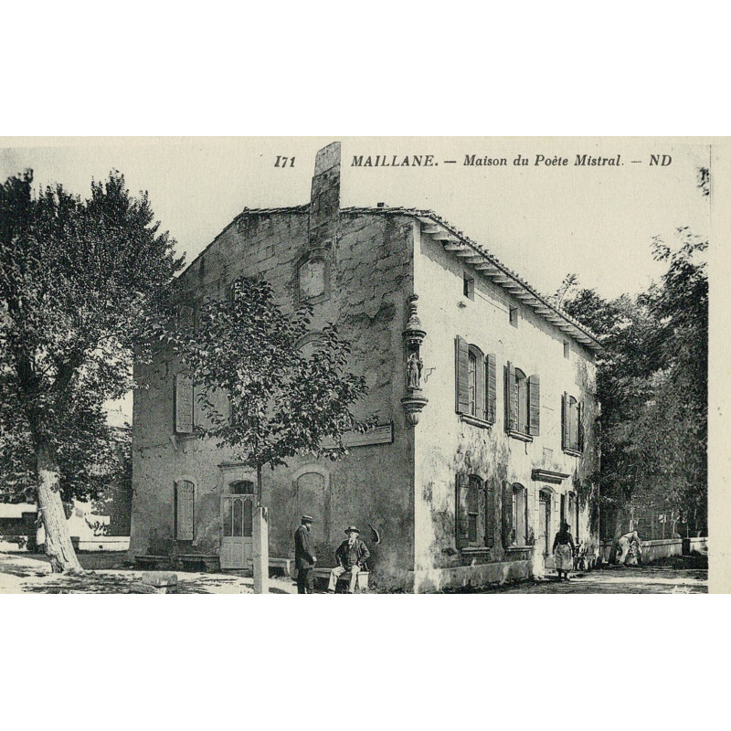 CPA -Maillane - Maison du Poète Mistral