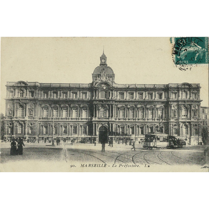 CPA - Marseille - La Préfecture