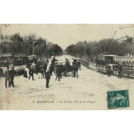 CPA - Marseille - Le Prado...