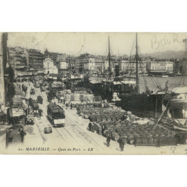 CPA - Marseille - Quai du ort