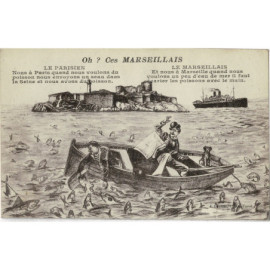 CPA - Marseille - Oh Ces...