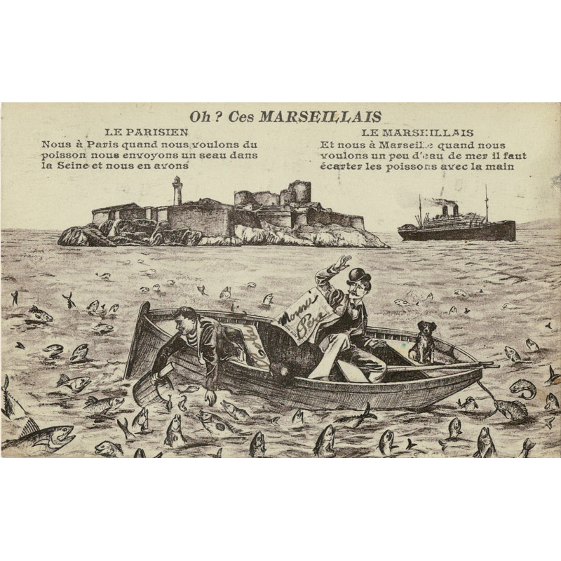 CPA - Marseille - Oh ?  Ces Marseillais