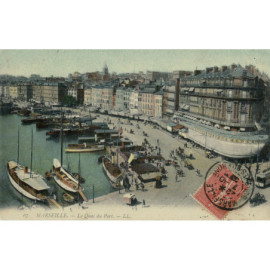 CPA - Marseille - Le Quai...