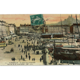 CPA - Marseille - Quai de...