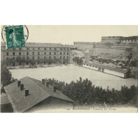 CPA - Marseille - Caserne -...