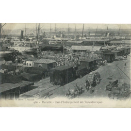 CPA - Marseille - Quai...