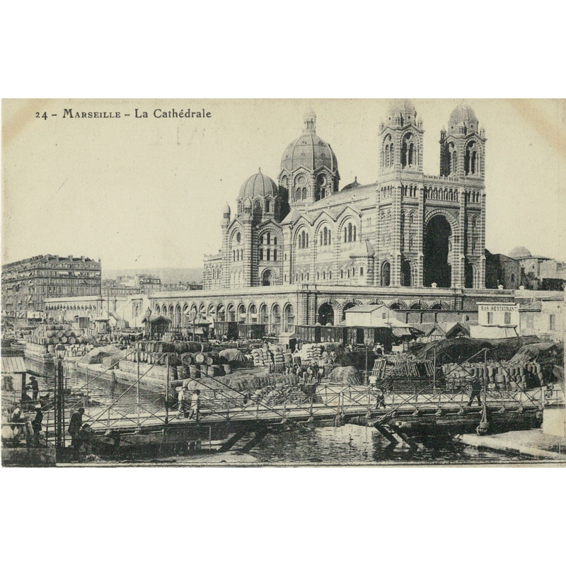 CPA - Marseille - La Cathédrale