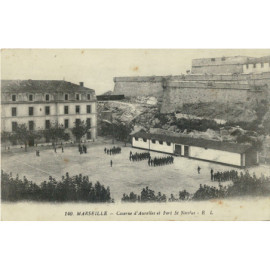 CPA - Marseille - Caserne...