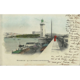 CPA - Marseille - Le Phare...