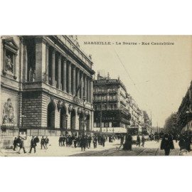 CPA - Marseille - la Bourse...