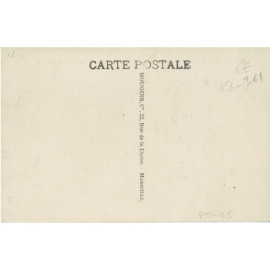 CPA - Marseille - Quai des Belges - Pub
