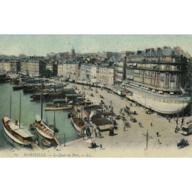 CPA - Marseille - Le Quai...