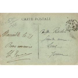 CPA - Marseille - Allées des Meilhan 1925