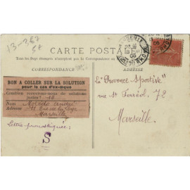 CPA - Marseille - L'Hôtel des Postes