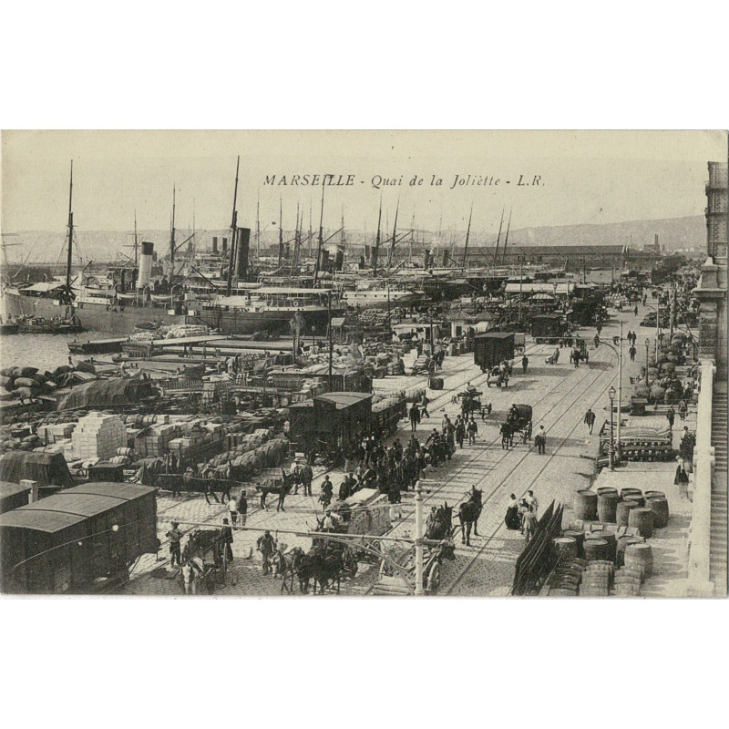 CPA - Marseille - Quai de la Joliette