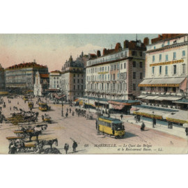 CPA - Marseille - Le Quai...