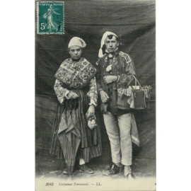 CPA - Costumes Normands - 1916