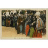 CPA - Une Noce en Basse-Normandie