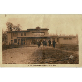 CPA - Vert-Galant - La Gare...