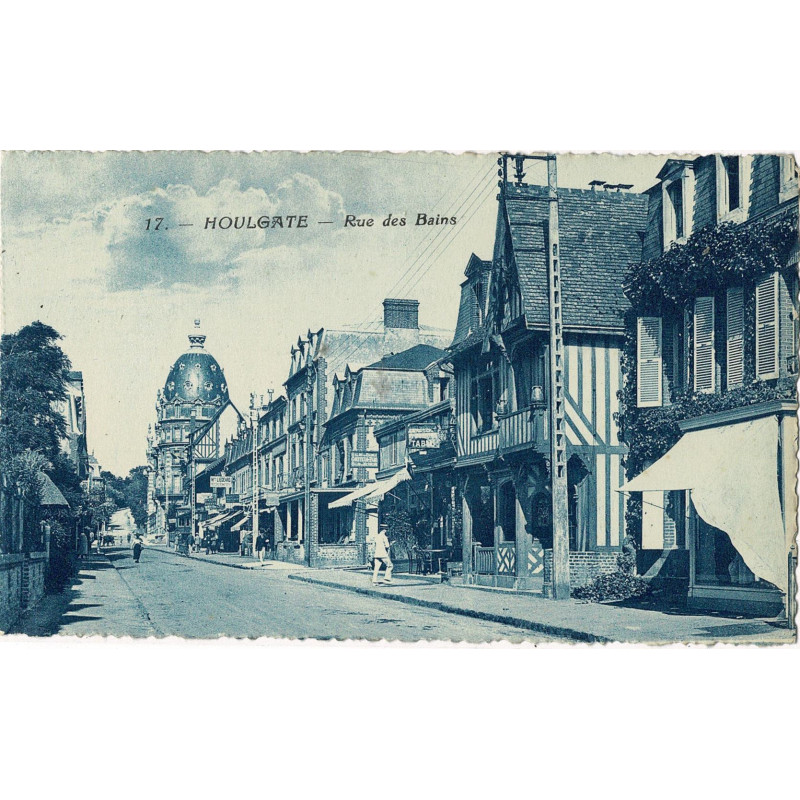 CPA - Houlgate - Rue des Bains