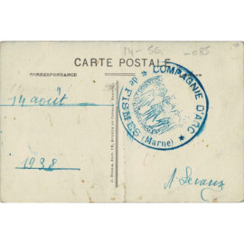 CPA - Houlgate - Cachet Comagnie D'Arc