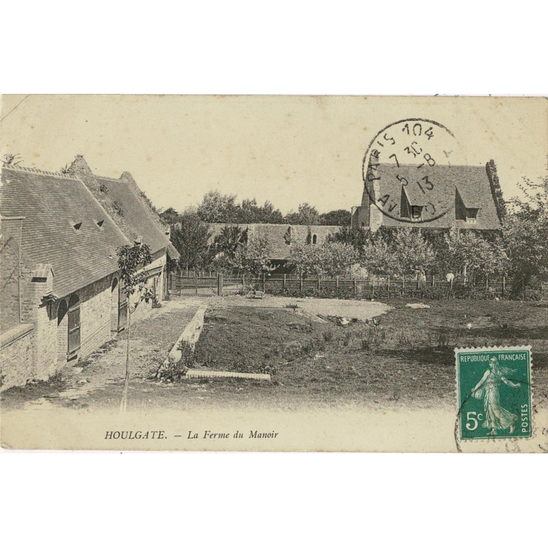CPA - Houlgate - La Ferme du Manoir