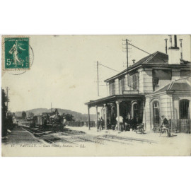 CPA - Pavilly - Gare...
