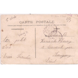 CPA - Vaujours - Rue-Église