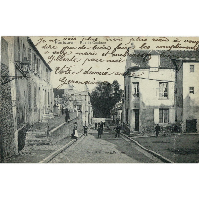 CPA - Vaujours - Rue de Coubron