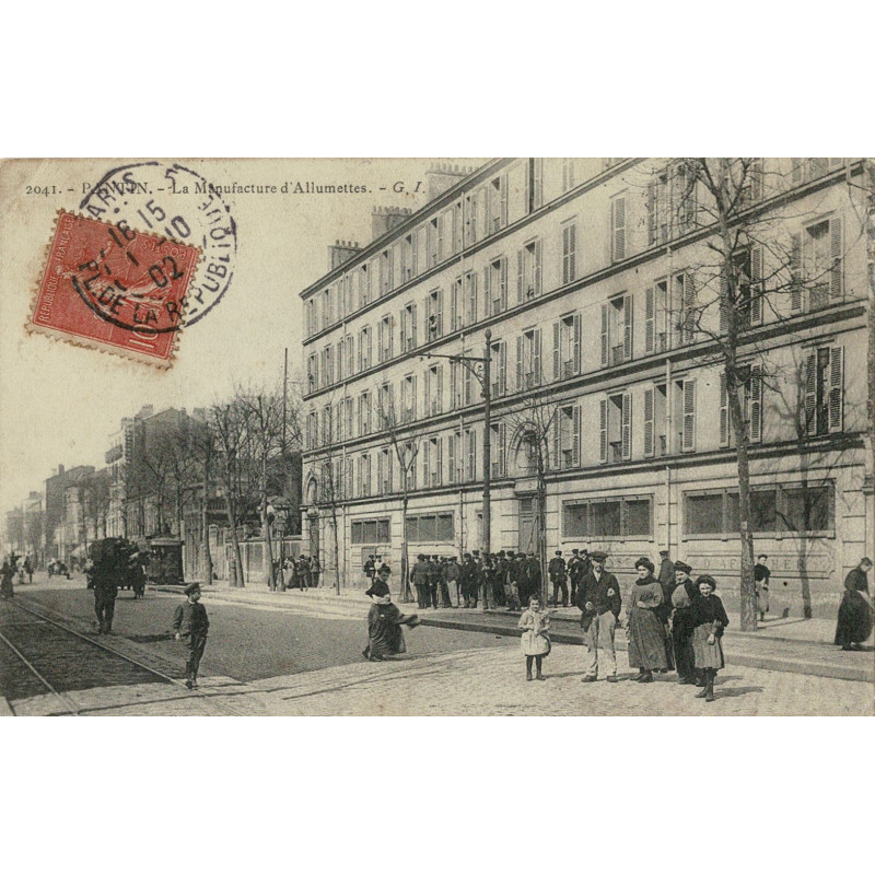 CPA - Pantin - La Manufacture d'allumettes