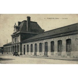 CPA - Pantin - la Gare 1955