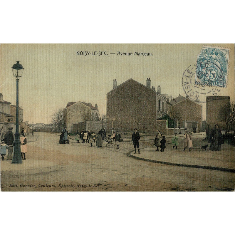CPA -   Noisy-le-Sec - Avenue Marceau