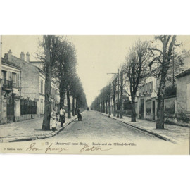 CPA - Montreuil - Boulevard...