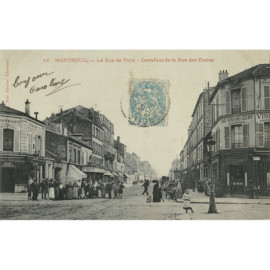 CPA - Montreuil - Carrefour...