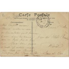 CPA - La Bouille - Le Bac - 1914