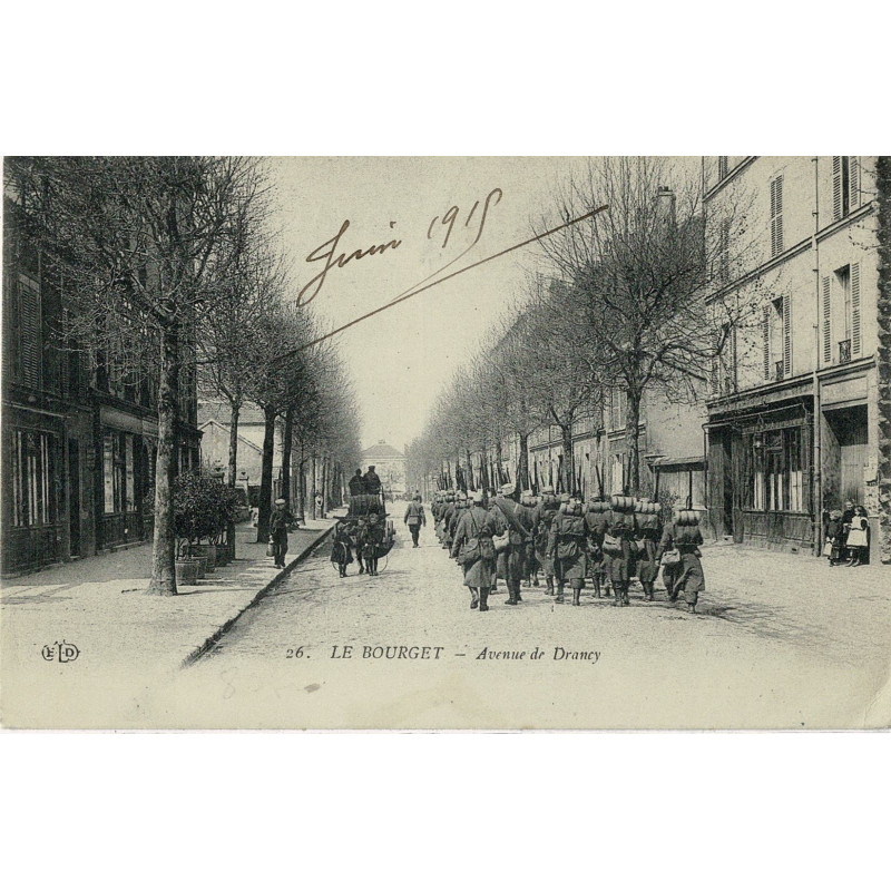 CPA - Le Bourget - Avenue de Drancy