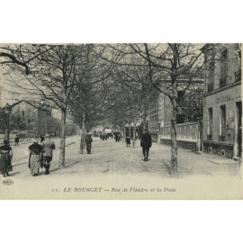 CPA - Le Bourget - Rue des...